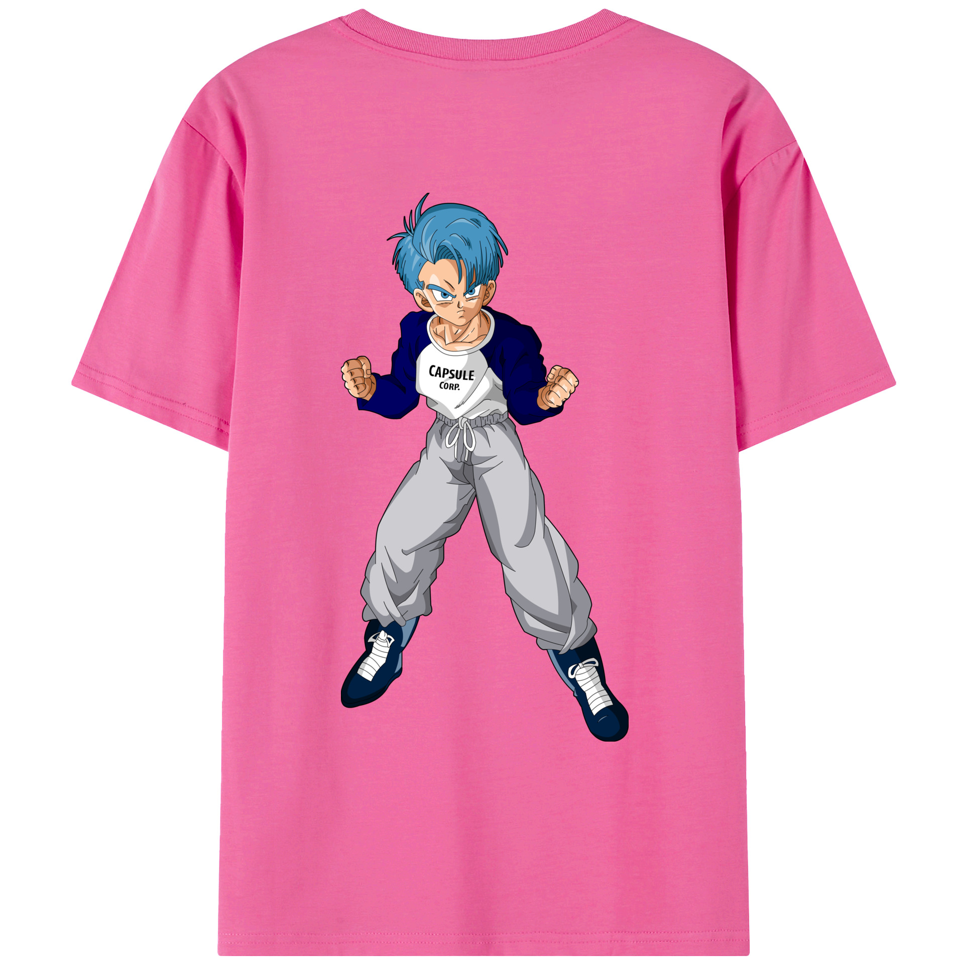 （画像用） ドラゴンボール DRAGON BALL レディース半袖Tシャツ(バックプリント)